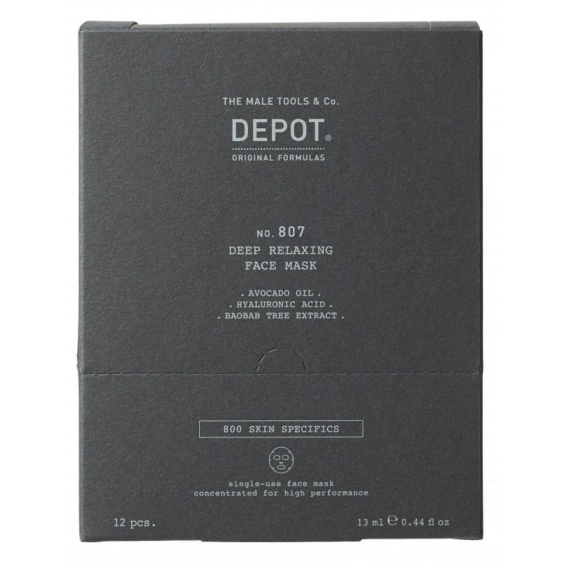 No 807 - Masque visage apaisant et hydratant