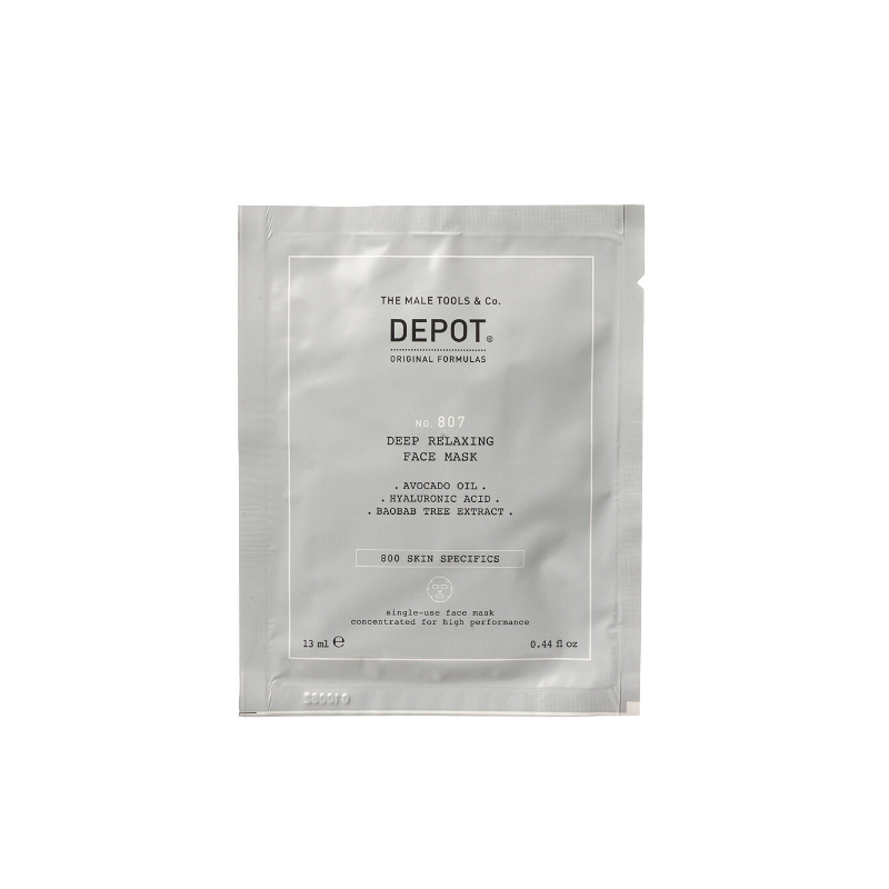No 807 - Masque visage apaisant et hydratant